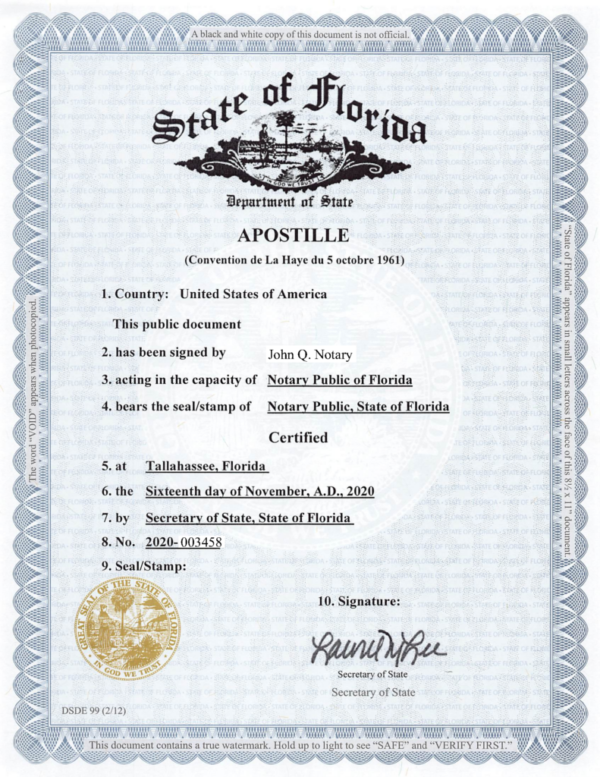 International Apostille